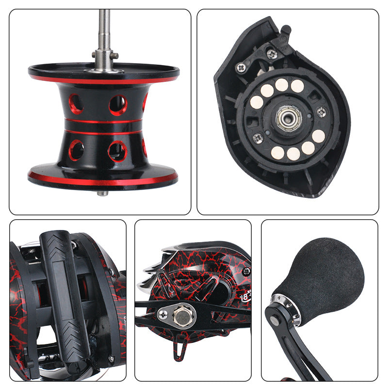 Mulinello Baitcasting con Freno Magnetico
