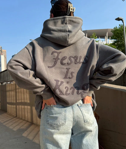 Felpa Grey Distressed (XS-2XL)