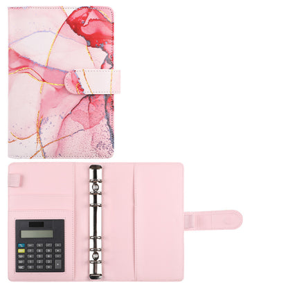 Business Planner A6 in Pelle (6 Fori + Calcolatrice)