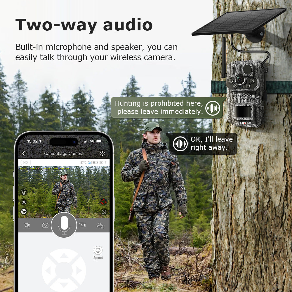 Trail-Cam 4G Smart - Telecamera da Caccia e Rilevamento