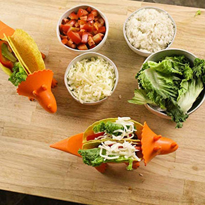 Dino-Taco Holder – Supporto per tacos e burritos a forma di Dinosauro