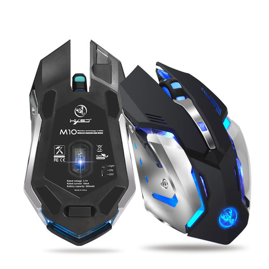 HXSJ Pro-Gaming Mouse 2.4G con Retroilluminazione LED