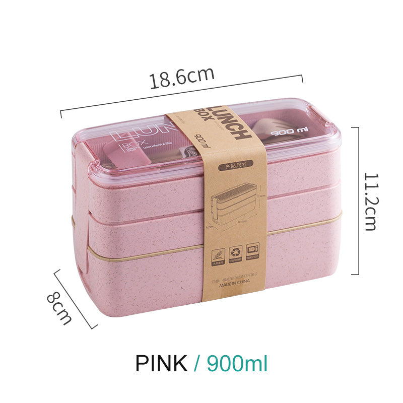 Wheat Straw Bento – Scatola Bento in Plastica di Paglia di Grano
