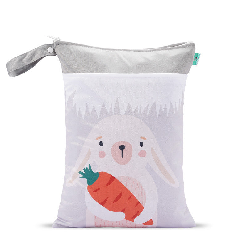 Dry & Wet - Borsa Porta-Pannolini Impermeabile e Portatile