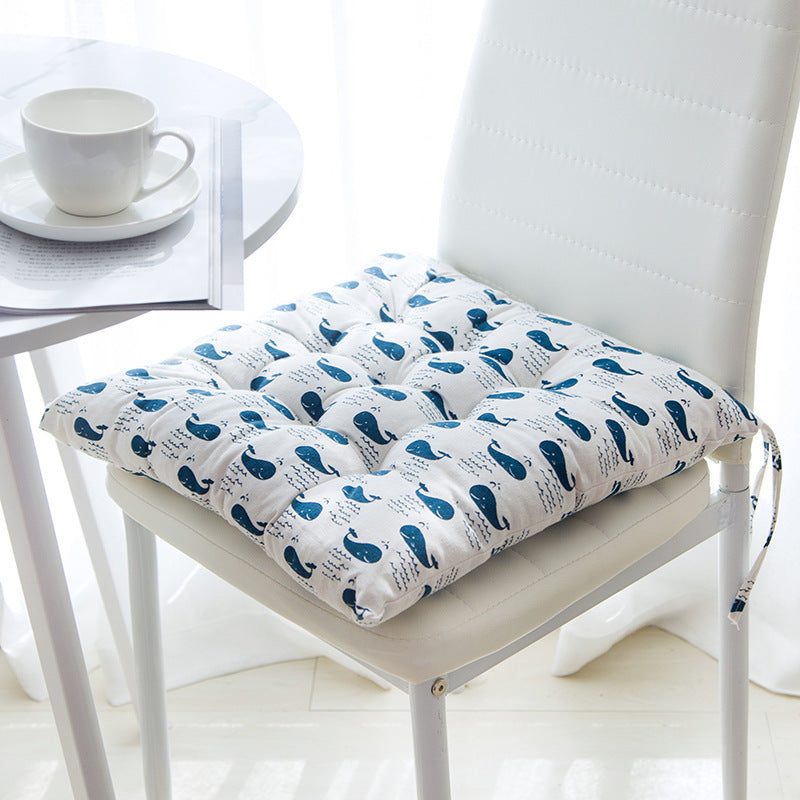 Soft-Comfort Chair Pad – Cuscino Imbottito Classico per Sedia con Lacci
