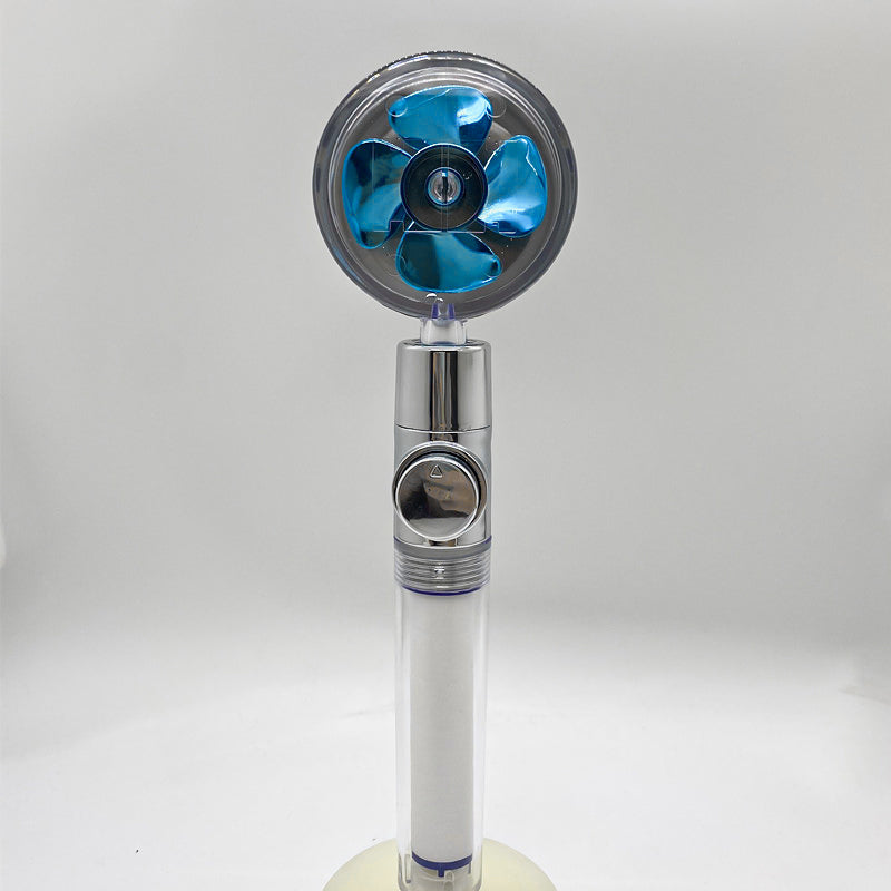 Soffione Doccia Turbo Jet con Filtro a Elica