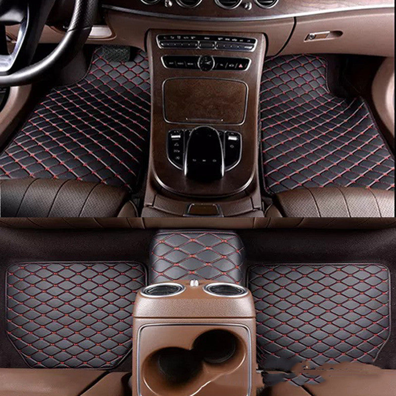 Luxury-Step - Set Tappetini Premium in Pelle Trapuntata