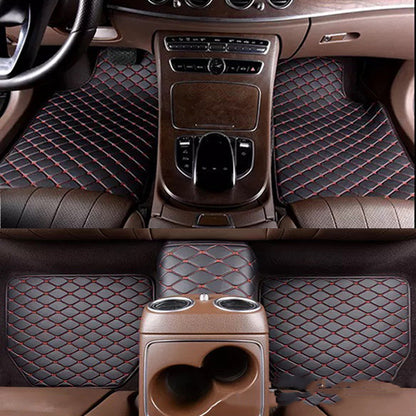 Luxury-Step - Set Tappetini Premium in Pelle Trapuntata