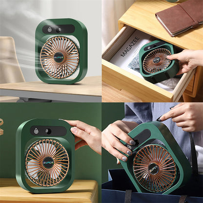 Artic Mist - Ventilatore & Raffrescatore da Scrivania 3-in-1