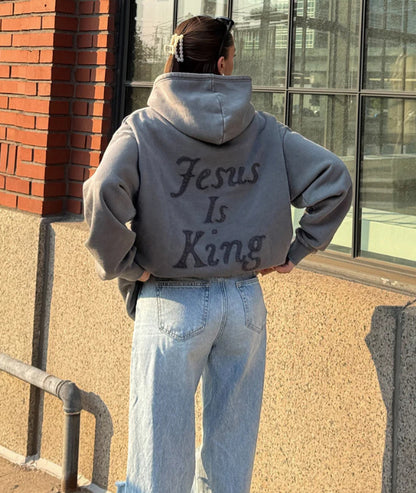 Felpa Grey Distressed (XS-2XL)