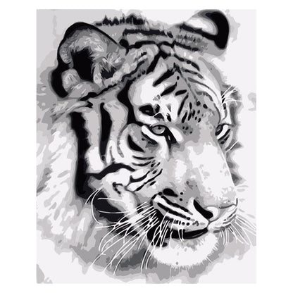 Wild Tiger - Kit Pittura Acrilica Digitale: Tigre del Bengala