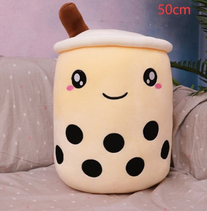 Boba Tea Plush – Cuscino Peluche a forma di Tazza Bubble Tea