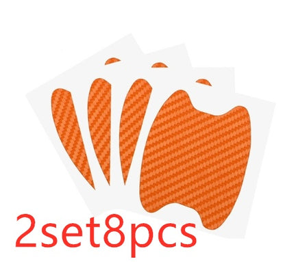 Kit 4pz Protezione Maniglie Fibra di Carbonio