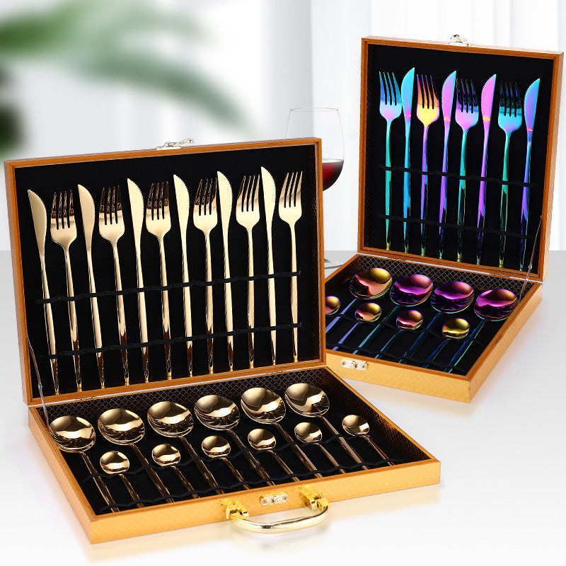 Set Posate Luxury Edition - 24 Pezzi