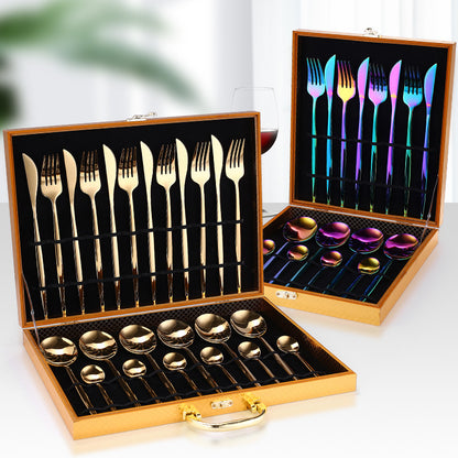 Set Posate Luxury Edition - 24 Pezzi