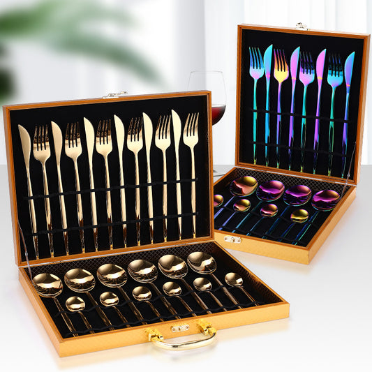 Set Posate Luxury Edition - 24 Pezzi