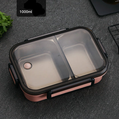 Bento Box - Contenitore Termico Inox Multi-Scomparto