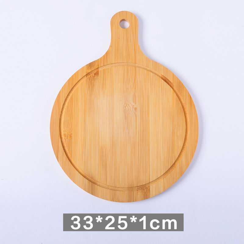 Multipurpose Pizza Board – Tagliere Circolare per Pizza e Frutta in Legno