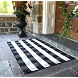 Buffalo Check Cotton Rug – Tappeto in Cotone a Quadri Stile Buffalo