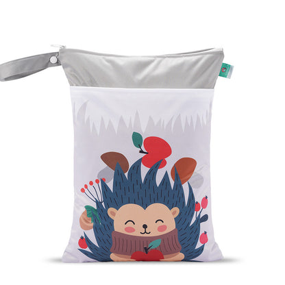 Dry & Wet - Borsa Porta-Pannolini Impermeabile e Portatile