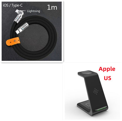 Slim-Stand 3-in-1: Caricatore Wireless Verticale