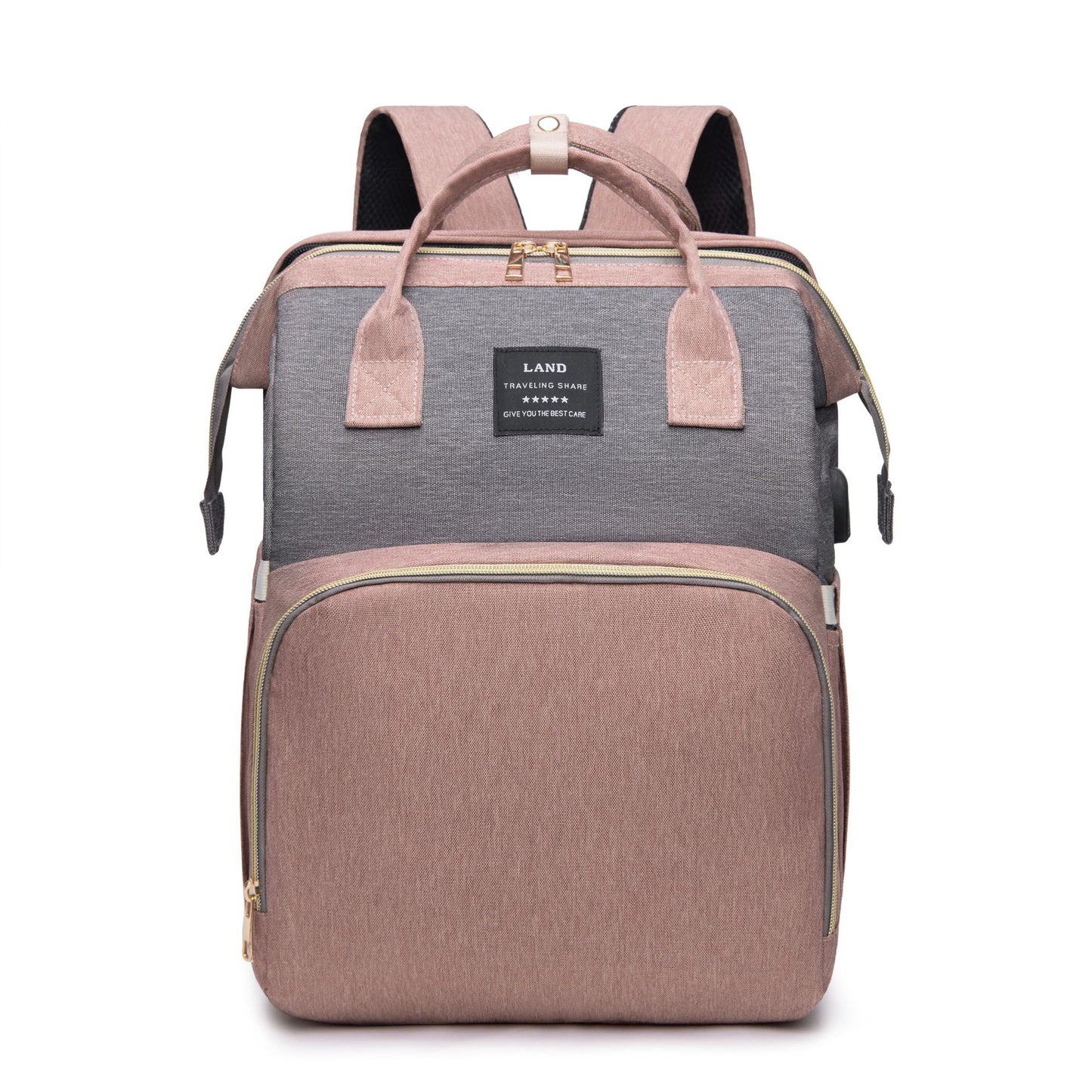 Dream Voyager - Zaino Fasciatoio 2-in-1 con Culla Integrata e Porta USB