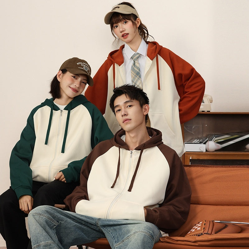 Felpa Hoodie Raglan Classic (S-4XL)