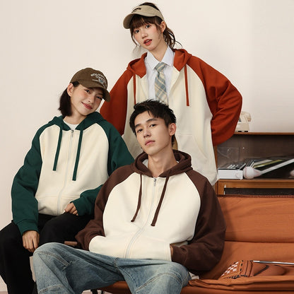 Felpa Hoodie Raglan Classic (S-4XL)