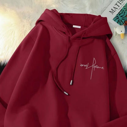 Hoodie Cloud Relax – Felpa con Cappuccio, Taglio Ampio e Stile Essential (M-3XL/5XL-8XL)