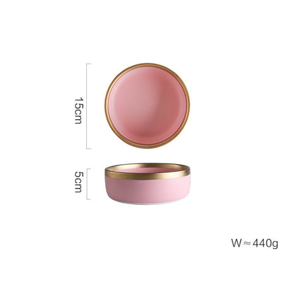 Pink Minimal Ceramic – Servizio da Tavola in Ceramica Rosa