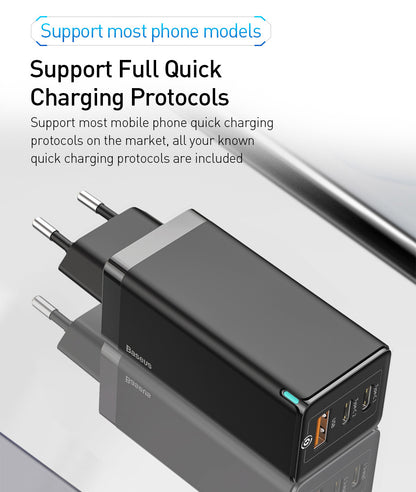 Turbo-Wall Charger: Alimentatore Rapido Universale