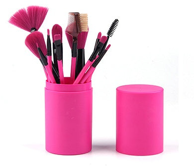 Set 12 Pennelli da Trucco