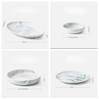 Nordic Style Dinnerware – Servizio da Tavola Completo Stile Nordico