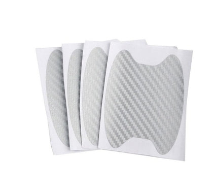 Kit 4pz Protezione Maniglie Fibra di Carbonio