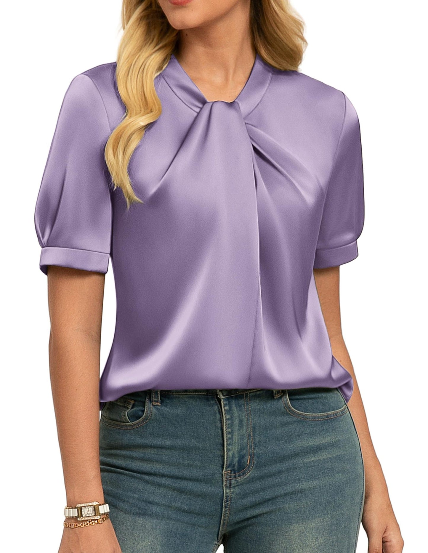 Camicia in Raso (S-2XL)