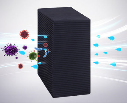 Cubo Bio-Carbone Attivo - Purificazione Acqua Ultra-Rapida