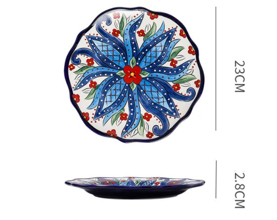 Piatti in Ceramica Sottosmalto - Boho Style