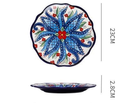 Piatti in Ceramica Sottosmalto - Boho Style