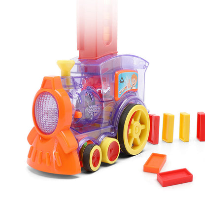 Domino Express – Trenino Elettrico con Rilascio Automatico Blocchi
