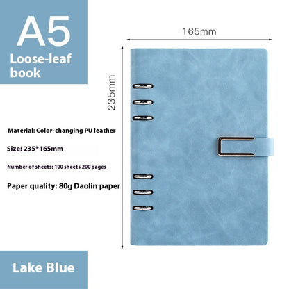 Notebook A5 Professional con Fogli Rimovibili