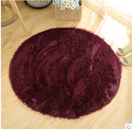 Faux Fur Long Shag Rug – Tappeto Rotondo a Pelo Lungo in Pelliccia Sintetica