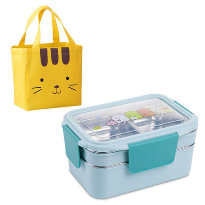 Dual Steel Lunch Box – Portapranzo Doppio in Acciaio Inox