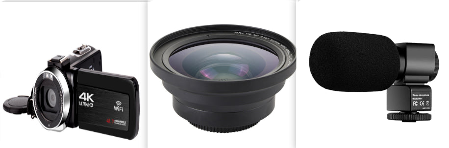 Ultra-Cam 4K: Touch Screen & Wi-Fi Control