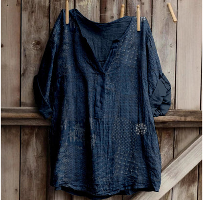 Maglia Casual Ampio Taglie Forti (S-5XL)