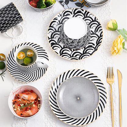 Piatto Nordic Geometric 8" - Colazione & Bistecca