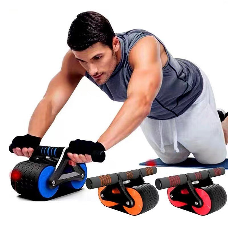 Auto-Rebound – Rullo Addominale a Doppia Ruota con Ritorno Assistito