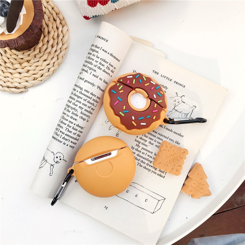 Sweet-Donut: Custodia in Silicone 3D (Airpods 1 - 2 - Pro)
