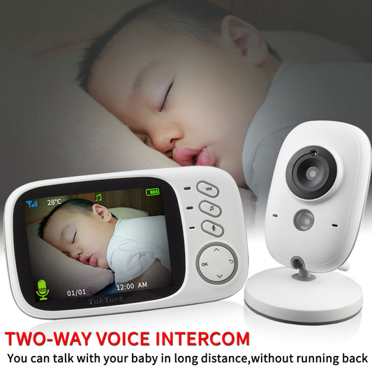 Safe Vision - Baby Monitor Digitale 3.2" con Visione Notturna