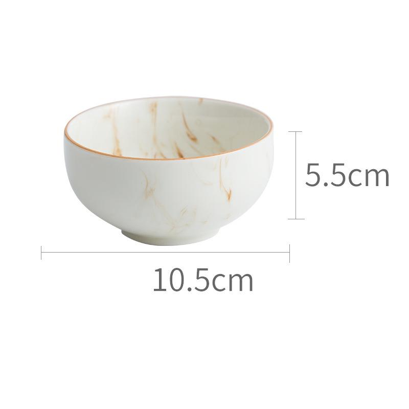 Marble Glaze Collection – Ciotole e Piatti Marmorizzati