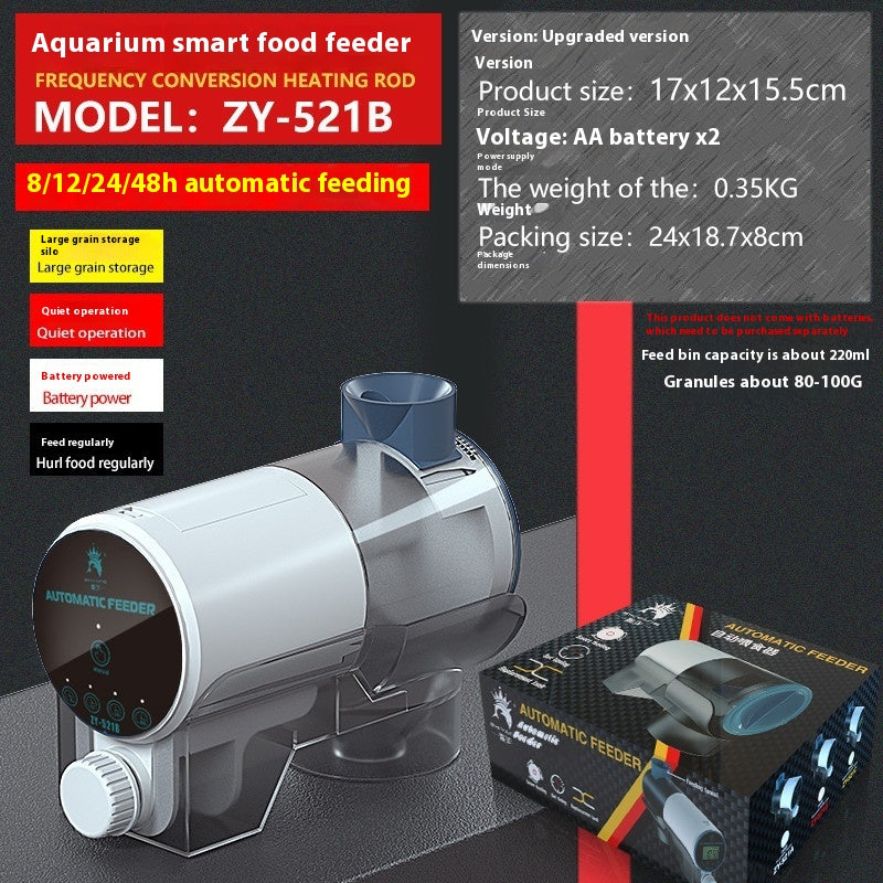 Mangiatoia Automatica Programmabile - Timer Smart per Acquari